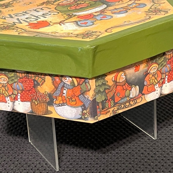 Warm Wishes Box Of 7 Christmas Snowman Ornaments - Picture 2 of 8